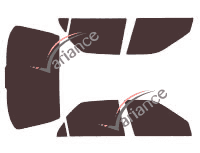 Tinted film kit Lancia Kappa Sedan 4 doors (1994 - 2001) Tinted film kit Lancia Kappa Sedan 4 doors (1994 - 2001)