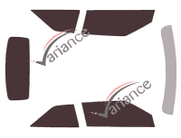 Kit pellicola oscurata Land Rover Evoque (1) Cabriolet 2 porte (2015 - 2023) Kit pellicola oscurata Land Rover Evoque (1) Cabriolet 2 porte (2015 - 2023)