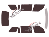 Tönungsfolien-Kit Land Rover Range Rover (4) LWP 5-Türer (2012 - 2021) Tönungsfolien-Kit Land Rover Range Rover (4) LWP 5-Türer (2012 - 2021)