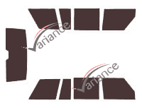 Tönungsfolienkit Land Rover Range Rover (1) LSE 5-Türer (1986 - 1996) Tönungsfolienkit Land Rover Range Rover (1) LSE 5-Türer (1986 - 1996)