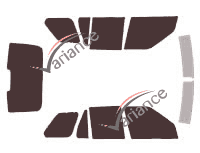 Kit film teinté Land Rover Range Rover Sport (1) SPORT 5 portes (2011 - 2013) Kit film teinté Land Rover Range Rover Sport (1) SPORT 5 portes (2011 - 2013)