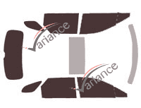 Kit de láminas tintadas Lexus RX L (4) Largo 5 puertas (2018 - 2022) Kit de láminas tintadas Lexus RX L (4) Largo 5 puertas (2018 - 2022)