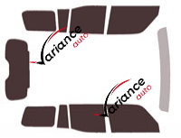 Tinted film kit Lexus GX (3) 5-door (since 2024)