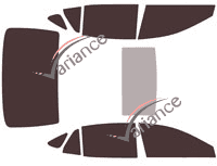 Tinted film kit Lexus LS (5) Short 4-door sedan (since 2018) Tinted film kit Lexus LS (5) Short 4-door sedan (since 2018)