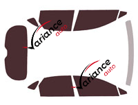 Tinted film kit Lexus NX (2) 5-door (since 2022) Tinted film kit Lexus NX (2) 5-door (since 2022)