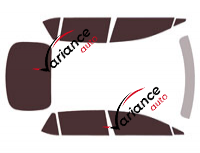 Tinted film kit Lexus RZ (1) 5-door (since 2023) Tinted film kit Lexus RZ (1) 5-door (since 2023)