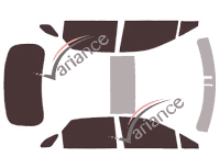 Lexus RX (4) 5-door tinted film kit (2015 - 2022) Lexus RX (4) 5-door tinted film kit (2015 - 2022)