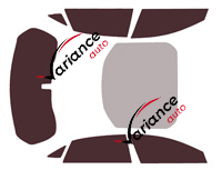 Kit di pellicole colorate Lucid Air (1) berlina 4 porte (dal 2022) Kit di pellicole colorate Lucid Air (1) berlina 4 porte (dal 2022)