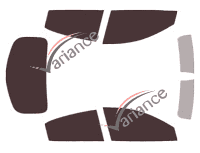 Mazda tinted film kit 2 (3) 5 doors (2015 - 2021) Mazda tinted film kit 2 (3) 5 doors (2015 - 2021)