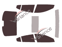 Mazda tinted film kit 3 (3) Sedan 4 doors (2013 - 2019) Mazda tinted film kit 3 (3) Sedan 4 doors (2013 - 2019)