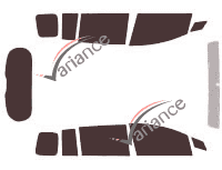 Kit pellicola oscurata Mazda 5 5 porte (2010 - 2018) Kit pellicola oscurata Mazda 5 5 porte (2010 - 2018)