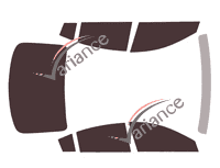 Mazda tinted film kit 6 (3) Sedan 4 doors (2018 - 2022) Mazda tinted film kit 6 (3) Sedan 4 doors (2018 - 2022)