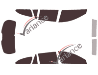 Mazda 6 (3) 5-door Wagon Tinted Film Kit (2012 - 2019) Mazda 6 (3) 5-door Wagon Tinted Film Kit (2012 - 2019)