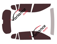 Tönungsfolien-Kit Mazda CX-50 (1) 5-Türer (ab 2023) Tönungsfolien-Kit Mazda CX-50 (1) 5-Türer (ab 2023)