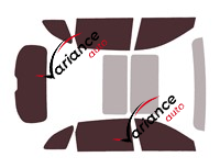 Mazda CX-90 (1) 5 porte Kit pellicola oscurata (dal 2023) Mazda CX-90 (1) 5 porte Kit pellicola oscurata (dal 2023)