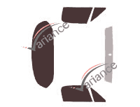 Mazda MX-5 (1) Cabriolet 2-door (1990 - 1998) tinted film kit Mazda MX-5 (1) Cabriolet 2-door (1990 - 1998) tinted film kit