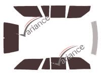 Tinted film kit Mercedes-Benz 200-300-500 Estate 5-door (1986 - 1995) Tinted film kit Mercedes-Benz 200-300-500 Estate 5-door (1986 - 1995)