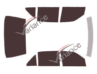 Tönungsfolien-Set Mercedes-Benz 300-400 Long Sedan 4-Türer (1992 - 1999) Tönungsfolien-Set Mercedes-Benz 300-400 Long Sedan 4-Türer (1992 - 1999)