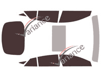 Tinted film kit Mercedes-Benz GT (1) 4-door coupé (from 2019) Tinted film kit Mercedes-Benz GT (1) 4-door coupé (from 2019)