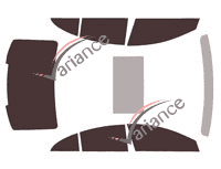 Mercedes-Benz CLS (3) Coupe 4-door tinted film kit (2018 - 2023) Mercedes-Benz CLS (3) Coupe 4-door tinted film kit (2018 - 2023)