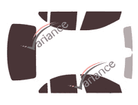 Tinted film kit Mercedes-Benz S-Class (5) Short Sedan 4-door (2013 - 2020) Tinted film kit Mercedes-Benz S-Class (5) Short Sedan 4-door (2013 - 2020)