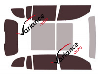 Mercedes-Benz EQB (1) 5-door tinted film kit (since 2022) Mercedes-Benz EQB (1) 5-door tinted film kit (since 2022)