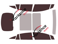 Tinted film kit Mercedes-Benz EQS (1) 4-door sedan (from 2021) Tinted film kit Mercedes-Benz EQS (1) 4-door sedan (from 2021)