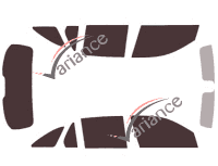 Kit film teinté Mercedes-Benz GLC (1) 5 portes (2015 - 2022) Kit film teinté Mercedes-Benz GLC (1) 5 portes (2015 - 2022)