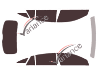 Mercedes-Benz CLA (1) Shooting Break 5-door tinted film kit (2015 - 2020) Mercedes-Benz CLA (1) Shooting Break 5-door tinted film kit (2015 - 2020)