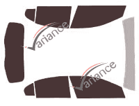 Mercedes-Benz A-Class (3) 5-door tinted film kit (2012 - 2018) Mercedes-Benz A-Class (3) 5-door tinted film kit (2012 - 2018)