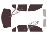 Tinted film kit Mercedes-Benz C-Class (4) Sedan 4 doors (2014 - 2021) Tinted film kit Mercedes-Benz C-Class (4) Sedan 4 doors (2014 - 2021)