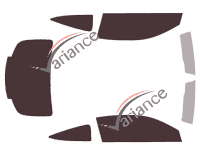 Mercedes-Benz C-Class (4) Coupe 2-door tinted film kit (2014 - 2021) Mercedes-Benz C-Class (4) Coupe 2-door tinted film kit (2014 - 2021)