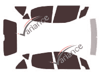 Tinted film kit Mercedes-Benz A-Class (1) Short 5 doors (1997 - 2004) Tinted film kit Mercedes-Benz A-Class (1) Short 5 doors (1997 - 2004)