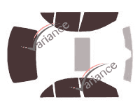 Tinted film kit Mercedes-Benz C-Class (2) 4-door sedan (2000 - 2007) Tinted film kit Mercedes-Benz C-Class (2) 4-door sedan (2000 - 2007)