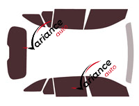 Tinted film kit Mercedes-Benz C-Class (5) Estate 5-door (since 2022) Tinted film kit Mercedes-Benz C-Class (5) Estate 5-door (since 2022)