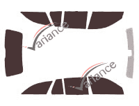 Mercedes-Benz E-Class (3) Estate 5-door tinted film kit (2003 - 2009) Mercedes-Benz E-Class (3) Estate 5-door tinted film kit (2003 - 2009)
