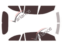 Kit film teinté Mercedes-Benz Classe R Long 5 portes (2005 - 2013) Kit film teinté Mercedes-Benz Classe R Long 5 portes (2005 - 2013)