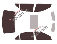 Tinted film kit Mercedes-Benz S-Class (4) Long Sedan 4-door (2005 - 2013) Tinted film kit Mercedes-Benz S-Class (4) Long Sedan 4-door (2005 - 2013)