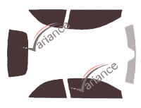 Mercedes-Benz CLK (2) Cabriolet 2-door Tinted Film Kit (2002 - 2010) Mercedes-Benz CLK (2) Cabriolet 2-door Tinted Film Kit (2002 - 2010)