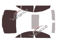 Mercedes-Benz CLS (2) Coupe 4-door tinted film kit (2011 - 2018) Mercedes-Benz CLS (2) Coupe 4-door tinted film kit (2011 - 2018)