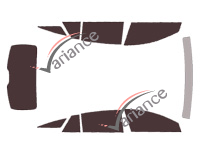 Mercedes-Benz CLS shooting Break 5-door tinted film kit (2013 - 2018) Mercedes-Benz CLS shooting Break 5-door tinted film kit (2013 - 2018)