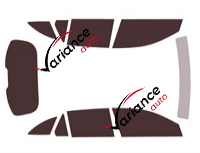 Kit film teinté Mercedes-Benz GLC (2) 5 portes (depuis 2023) Kit film teinté Mercedes-Benz GLC (2) 5 portes (depuis 2023)