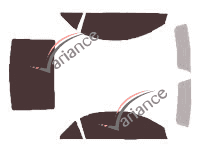 Mercedes-Benz SLK (3) CC 2-door tinted film kit (2011 - 2016) Mercedes-Benz SLK (3) CC 2-door tinted film kit (2011 - 2016)