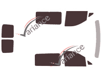 Kit film teinté Mercedes-Benz Vito / EQV (3) Mixto Utilitaire 5 portes (depuis 2014) Kit film teinté Mercedes-Benz Vito / EQV (3) Mixto Utilitaire 5 portes (depuis 2014)