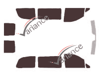 Tinted film kit Mercedes-Benz Viano (1) Compact 6-door (2003 - 2015) Tinted film kit Mercedes-Benz Viano (1) Compact 6-door (2003 - 2015)