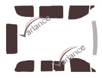 Tinted film kit Mercedes-Benz Viano (1) Compact 4-door (2003 - 2015) Tinted film kit Mercedes-Benz Viano (1) Compact 4-door (2003 - 2015)