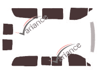 Kit film teinté Mercedes-Benz Vito / EQV (2) Extra Long 5 portes (2003 - 2014) Kit film teinté Mercedes-Benz Vito / EQV (2) Extra Long 5 portes (2003 - 2014)