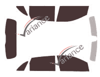 Mercedes-Benz B-Class (2) 5-door tinted film kit (2012 - 2019) Mercedes-Benz B-Class (2) 5-door tinted film kit (2012 - 2019)