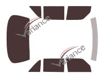 Tinted film kit Mercedes-Benz S-Class (1) 4-door sedan (1979 - 1991) Tinted film kit Mercedes-Benz S-Class (1) 4-door sedan (1979 - 1991)