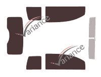 MicroCar MC-1 3-door tinted film kit (2003 - 2011) MicroCar MC-1 3-door tinted film kit (2003 - 2011)